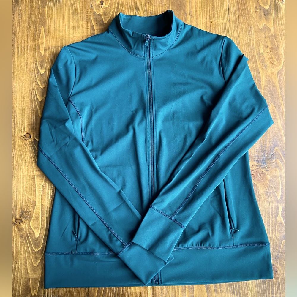 BNWOT Lole - Forest Green Zip